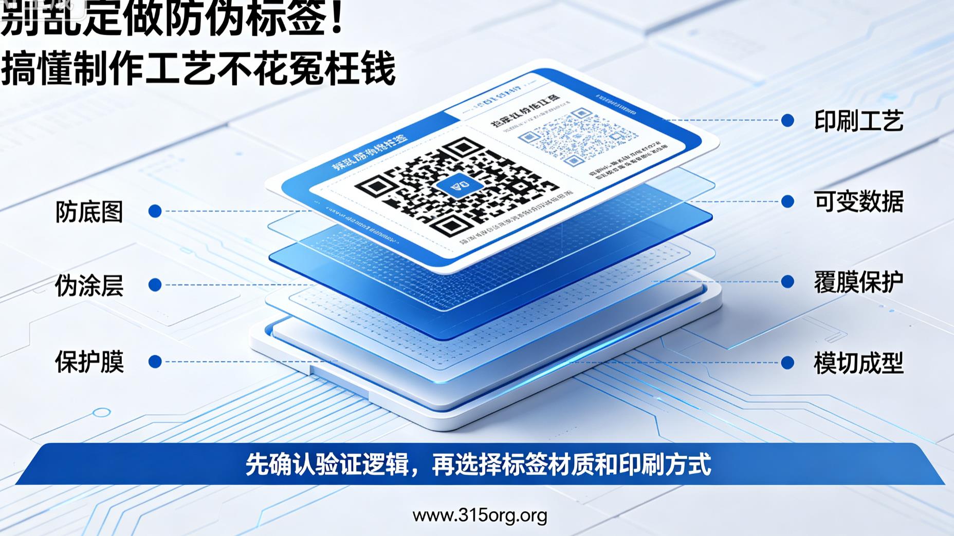 别乱定做防伪标签！搞懂制作工艺不花冤枉钱
