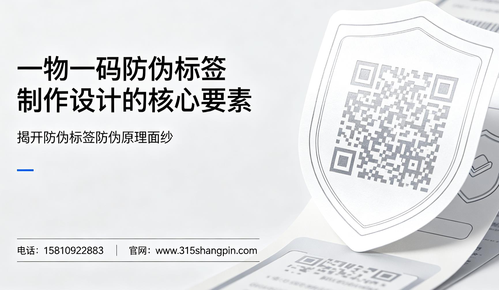 一物一码防伪标签制作设计的核心要素，揭开防伪标签防伪原理面纱