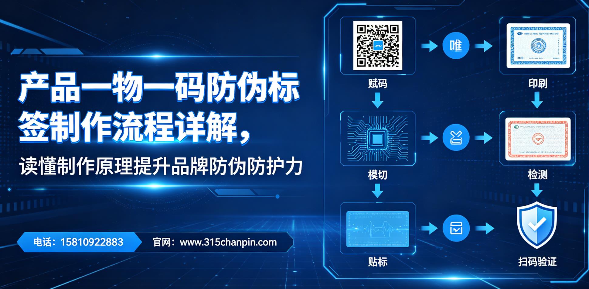 产品一物一码防伪标签制作流程详解，读懂制作原理提升品牌防伪防护力 开头