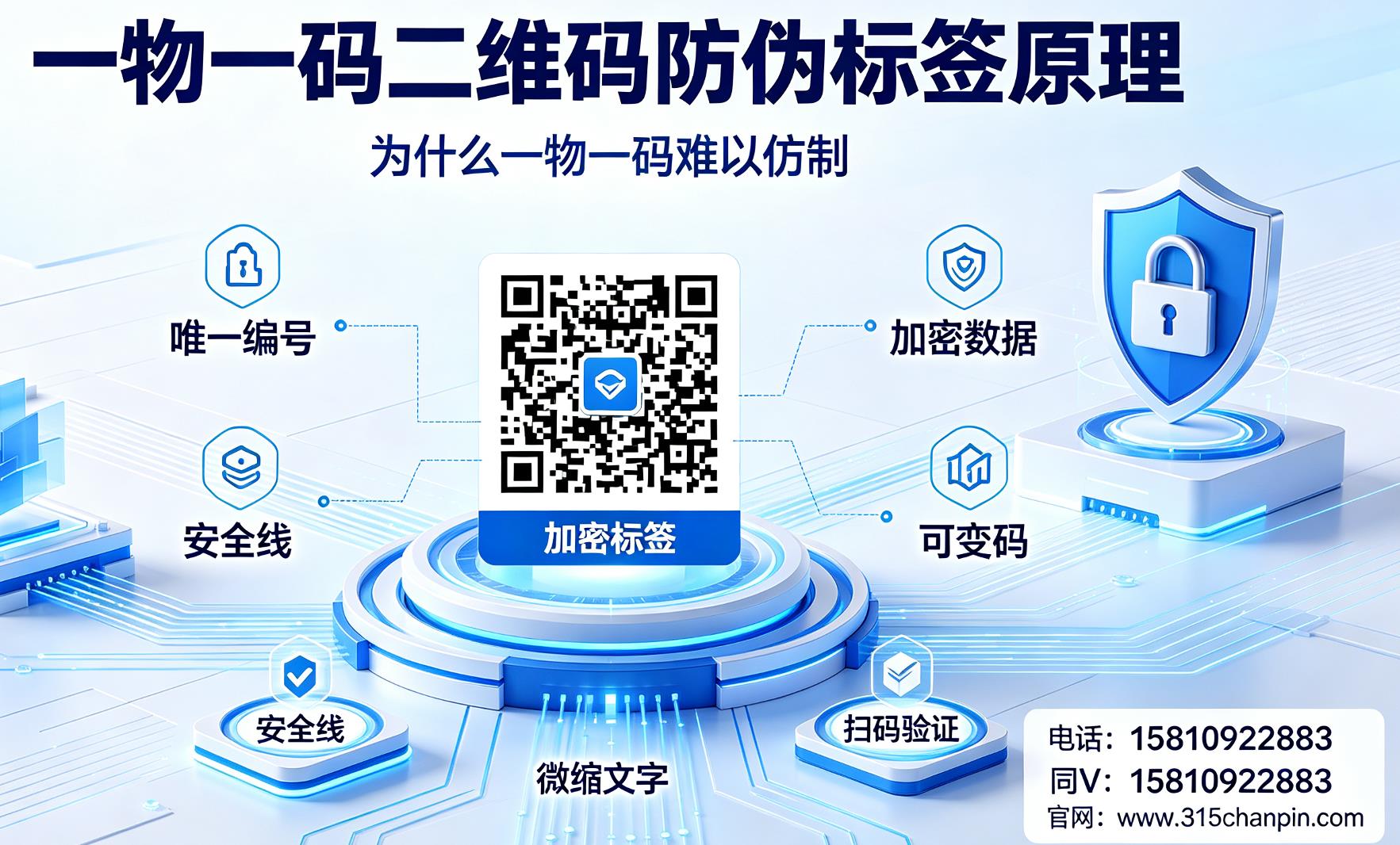 一物一码二维码防伪标签原理，为什么一物一码难以仿制