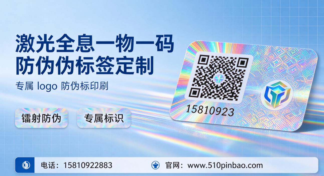 激光全息一物一码防伪标签定制,专属 logo 防伪标印刷 激光全息一物一码防伪标签定制,专属 logo 防伪标印刷