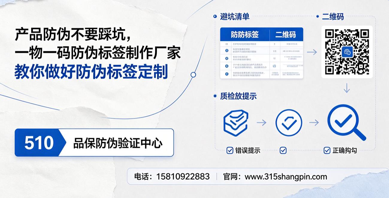 产品防伪不要踩坑,一物一码防伪标签制作厂家教你做好防伪标签定制 产品防伪不要踩坑,一物一码防伪标签制作厂家教你做好防伪标签定制