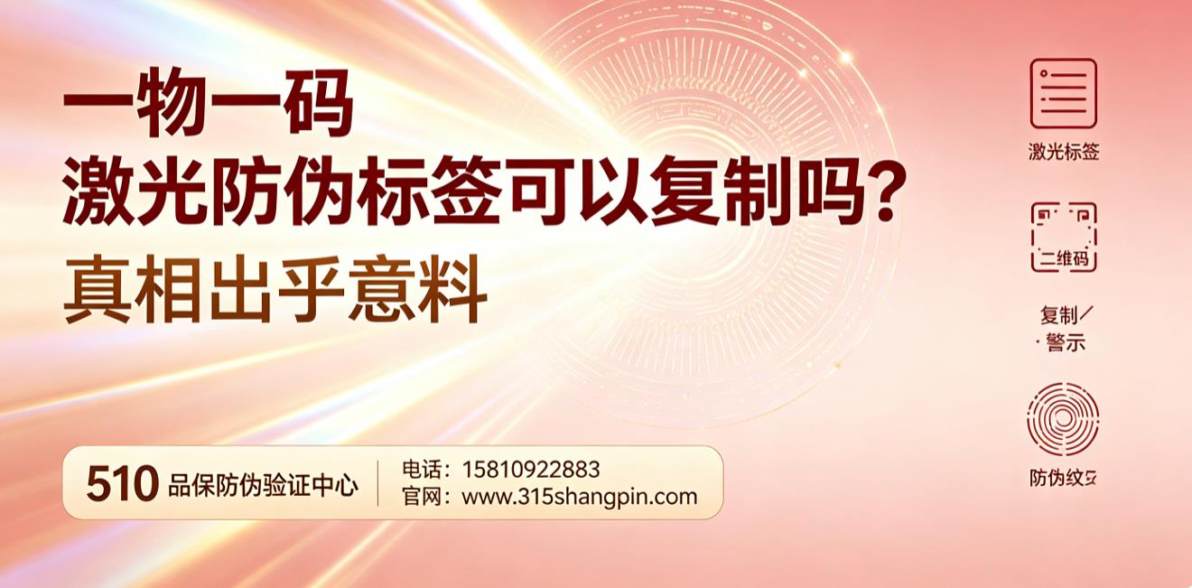 一物一码激光防伪标签可以复制吗？真相出乎意料