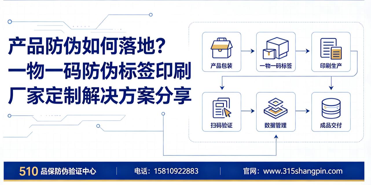 产品防伪如何落地?一物一码防伪标签印刷厂家定制解决方案分享 产品防伪如何落地?一物一码防伪标签印刷厂家定制解决方案分享