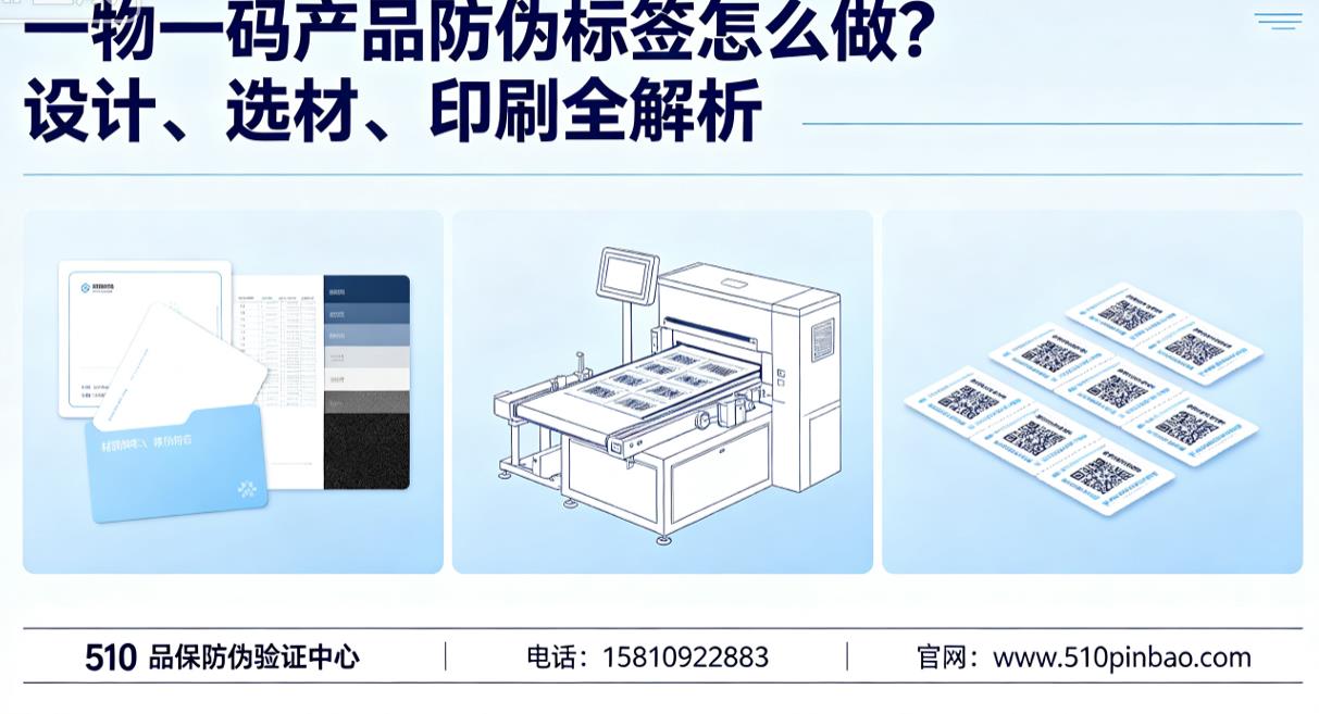 一物一码产品防伪标签怎么做？设计、选材、印刷全解析