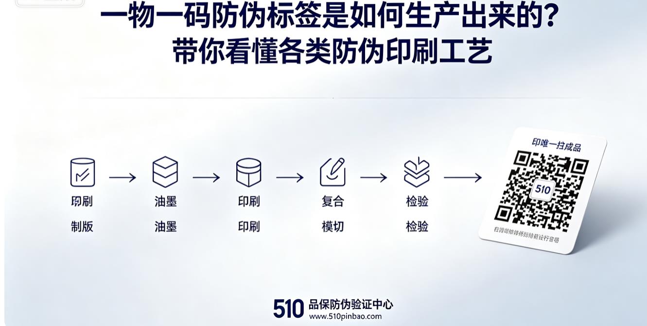 一物一码防伪标签是如何生产出来的？带你看懂各类防伪印刷工艺