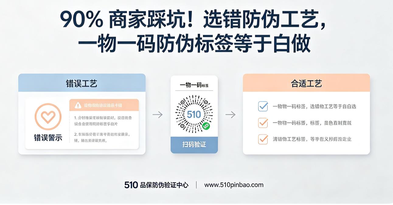 一物一码防伪标签制作全过程曝光！主流防伪工艺你认识几个？