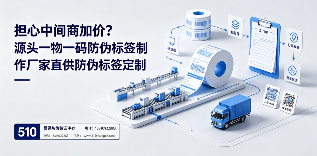 担心中间商加价?源头一物一码防伪标签制作厂家直供防伪标签定制 担心中间商加价?源头一物一码防伪标签制作厂家直供防伪标签定制