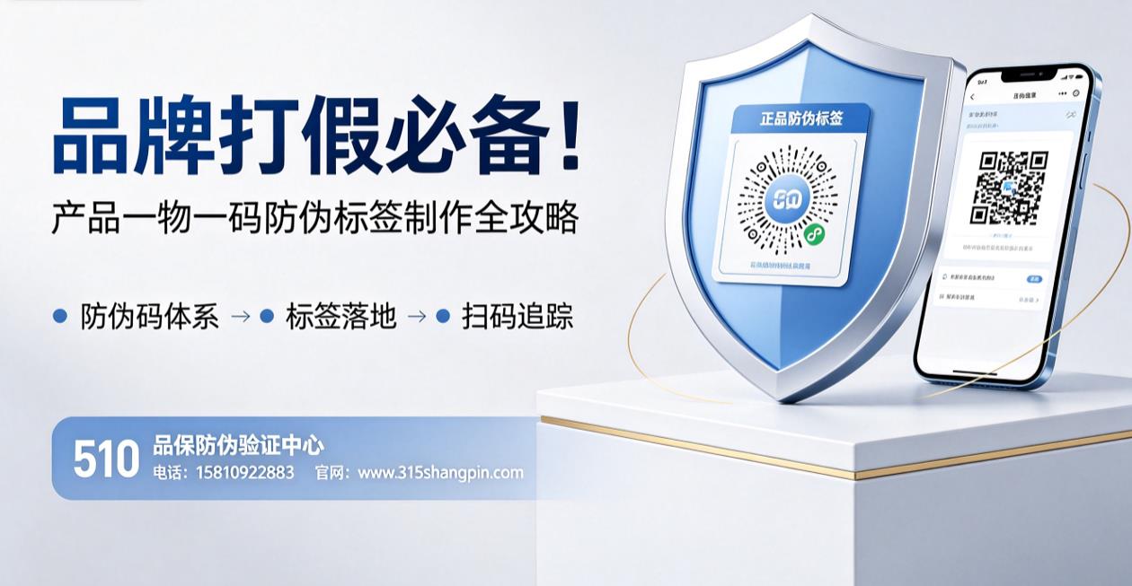 品牌打假必备!产品一物一码防伪标签制作全攻略 品牌打假必备!产品一物一码防伪标签制作全攻略