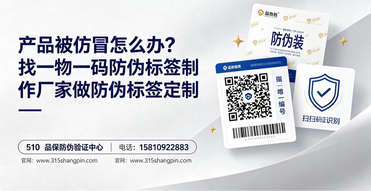 产品被仿冒怎么办?找一物一码防伪标签制作厂家做防伪标签定制 产品被仿冒怎么办?找一物一码防伪标签制作厂家做防伪标签定制