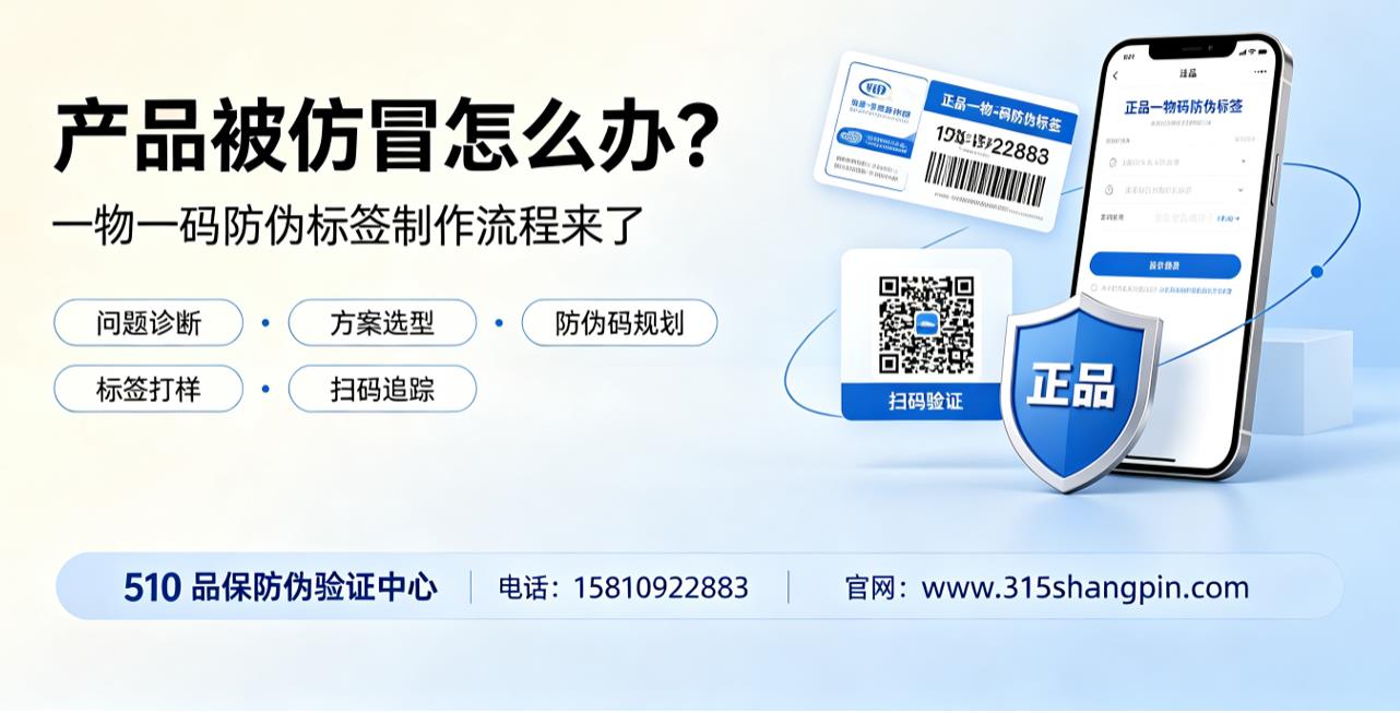 产品被仿冒怎么办？一物一码防伪标签制作流程来了