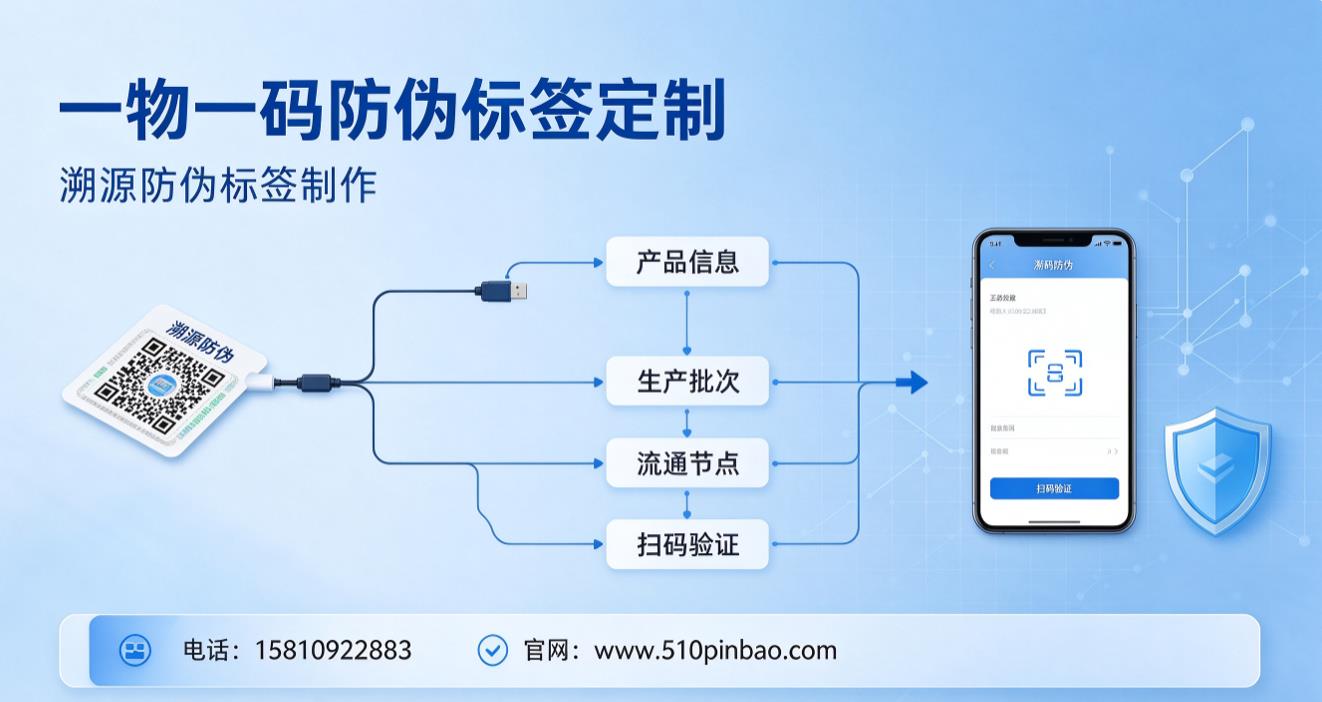 一物一码防伪标签定制,溯源防伪标签制作 一物一码防伪标签定制,溯源防伪标签制作