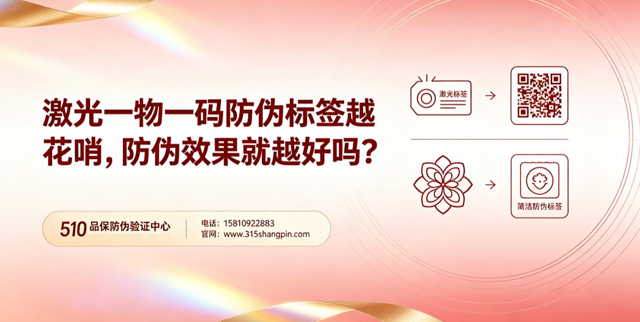 激光一物一码防伪标签越花哨，防伪效果就越好吗？