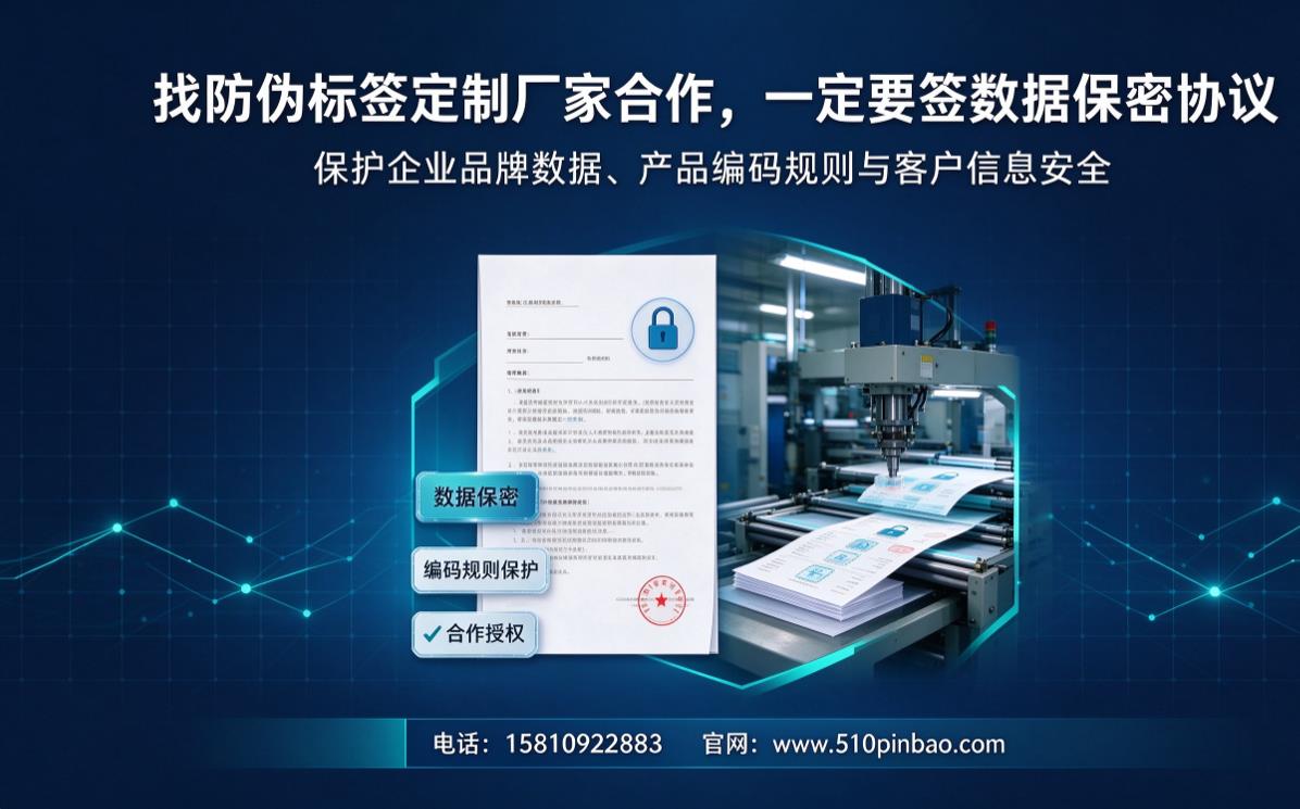 找防伪标签定制厂家合作，一定要签数据保密协议